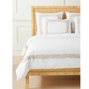Serena and Lily Westport Duvet Cover Twin Flax